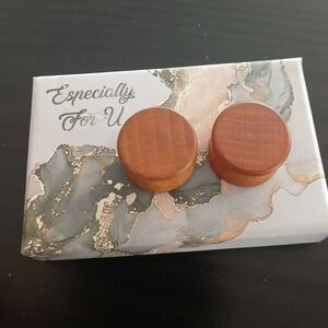 Wooden Earplugs Stretch